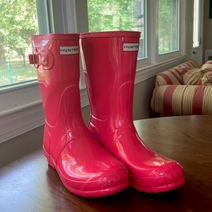 Hunter Original Short Gloss Wellington Boots